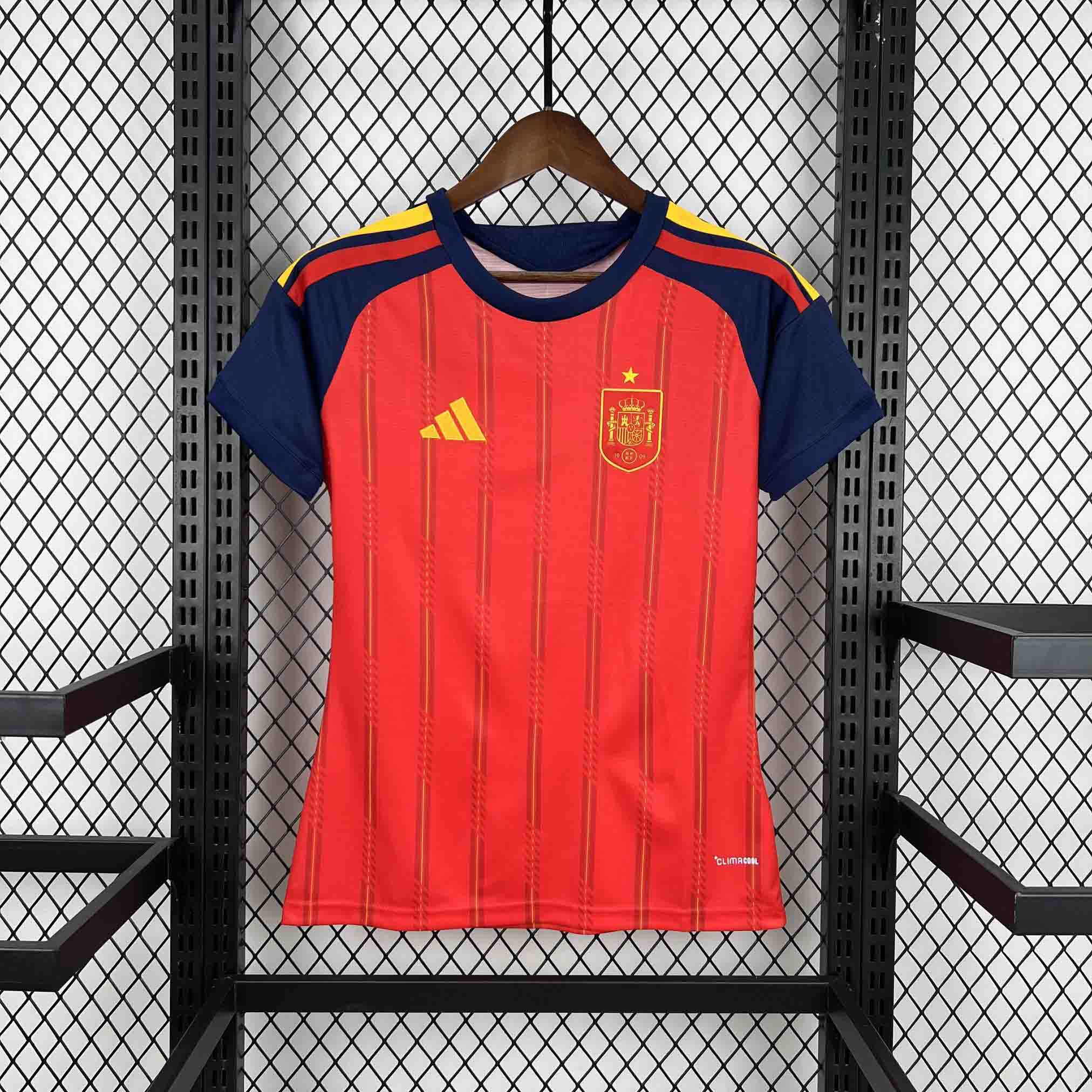 2026 World Cup Spain Home Womens Jersey