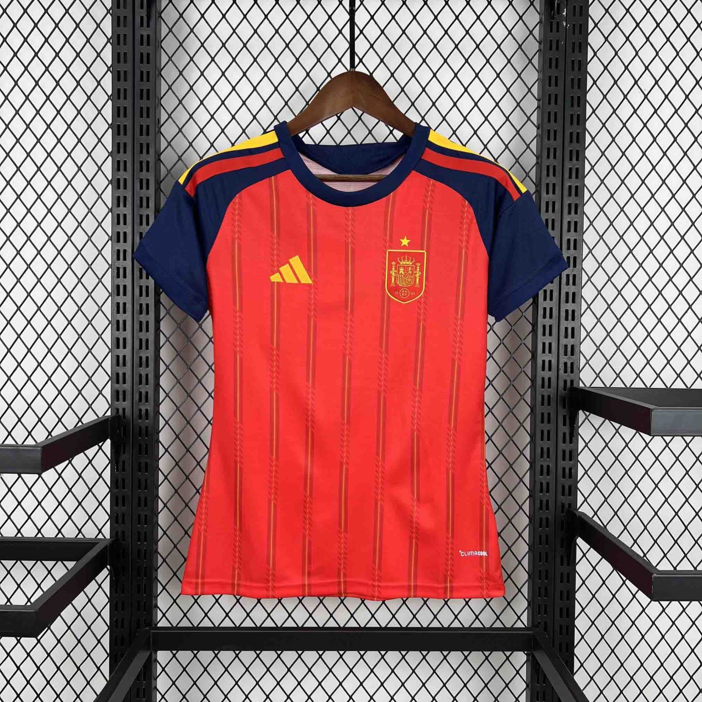2026 World Cup Spain Home Womens Jersey