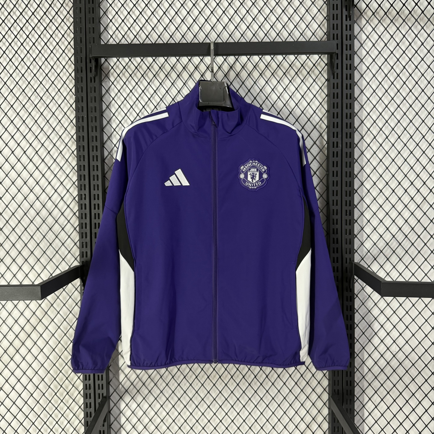 Manchester United Purple Windbreaker