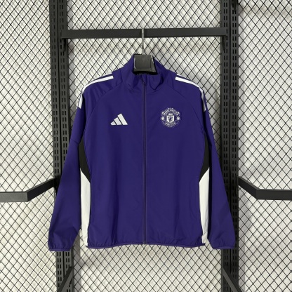 Manchester United Purple Windbreaker