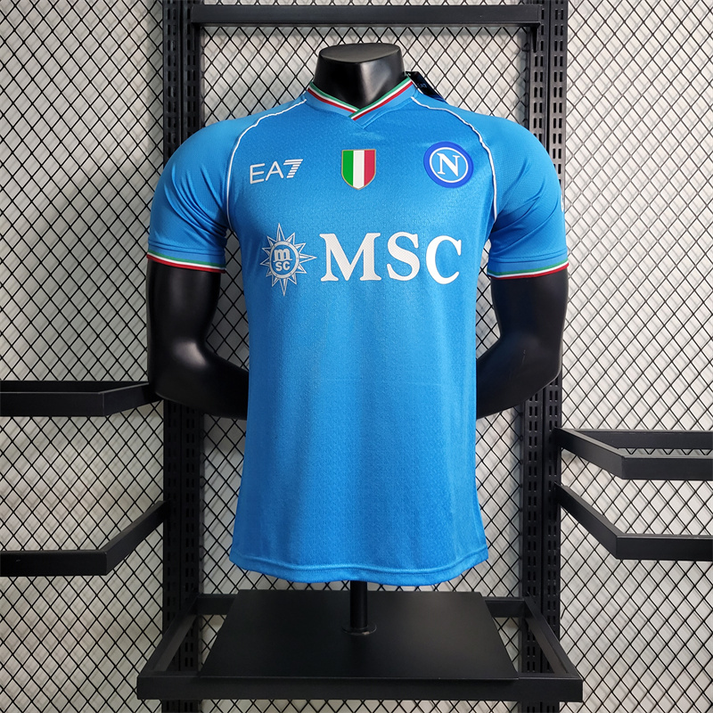 23-24 Napoli Home Player and Fan Jersey