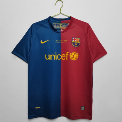 08/09 Retro Barcelona Jersey