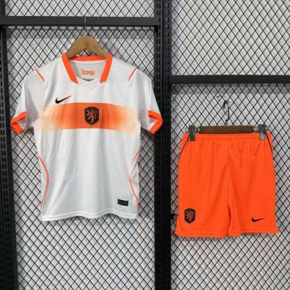 2026 World Cup Netherlands Away Kids Jersey