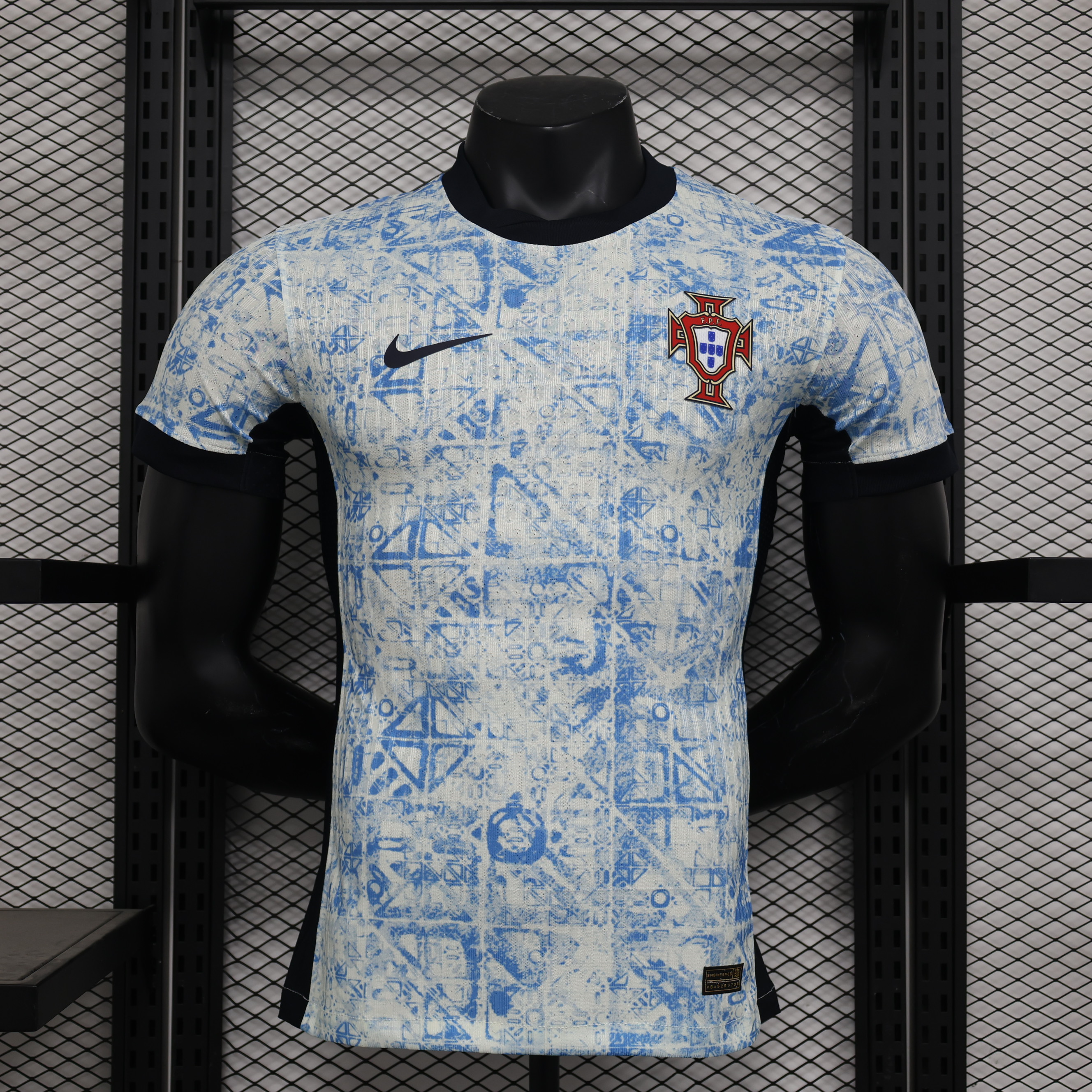Portugal 2024 Euro Away Player And Fan Version Man Jersey