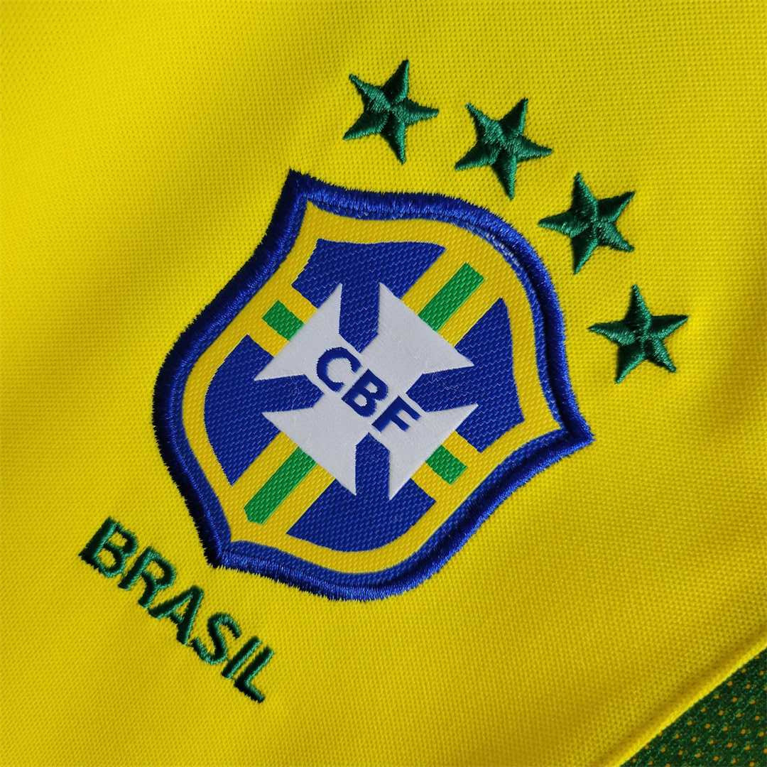 2002 Ronaldo Brazil Home Retro Jersey