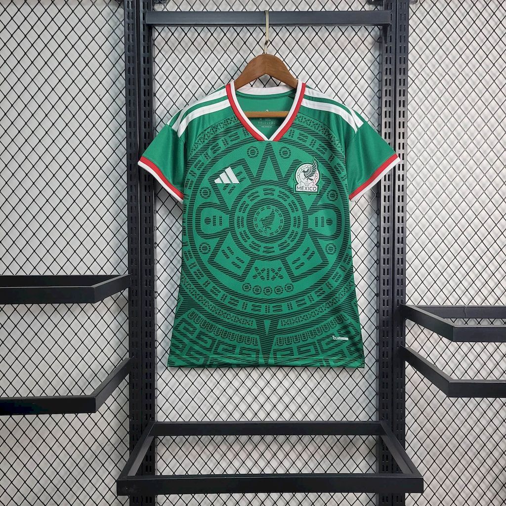 2026 World Cup Mexico Home Womens Jersey