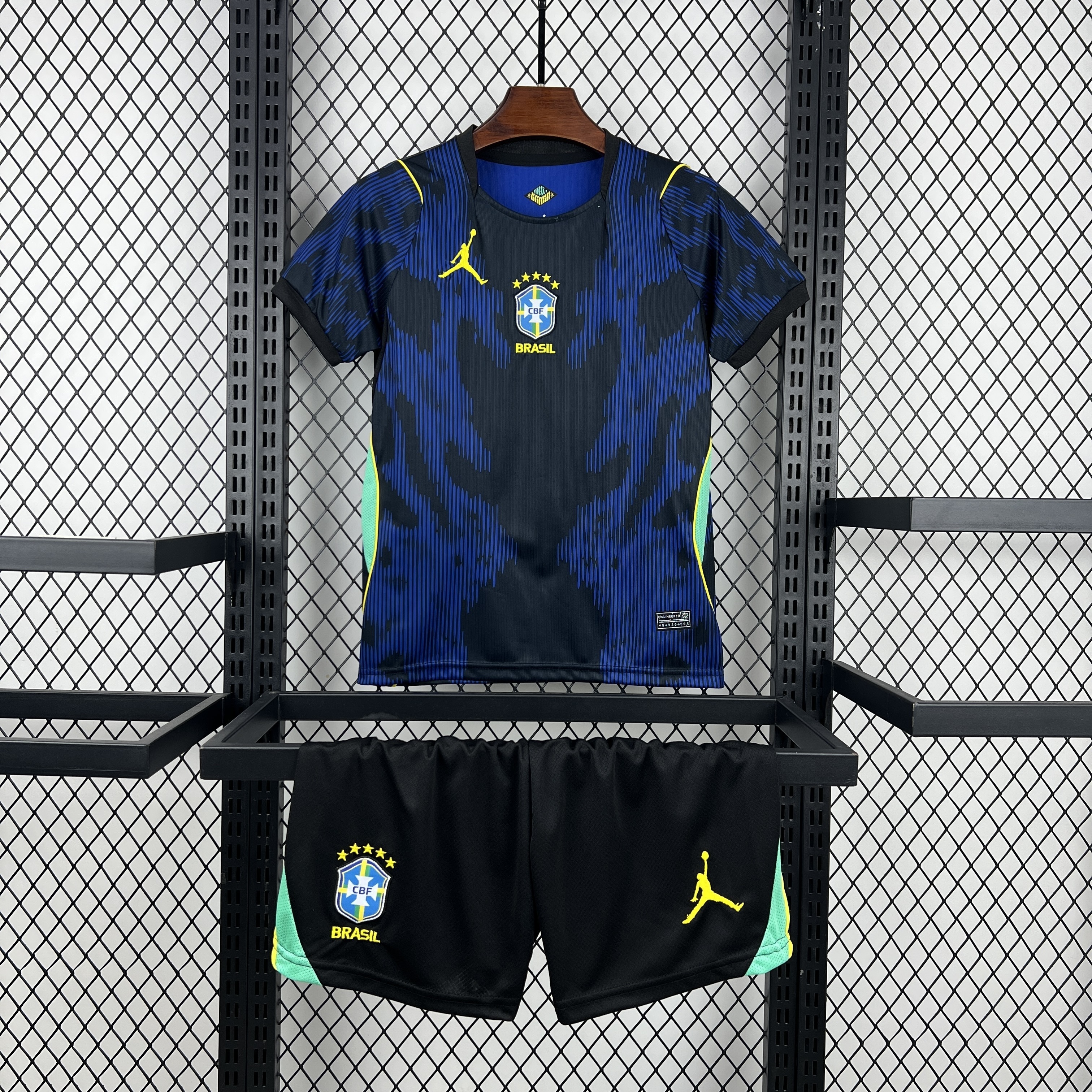 2026 World Cup Brazil Away Kids Jersey