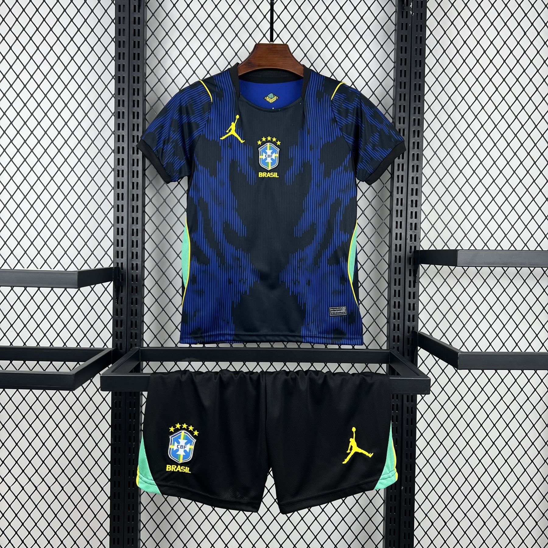 2026 World Cup Brazil Away Kids Jersey