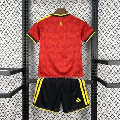 2026 World Cup Belgium Home Kids Jersey