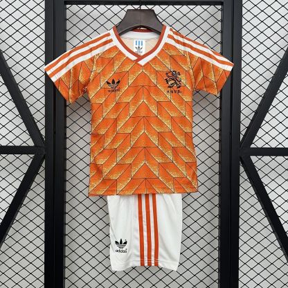 1998 Netherlands Home Retro Kids Jersey
