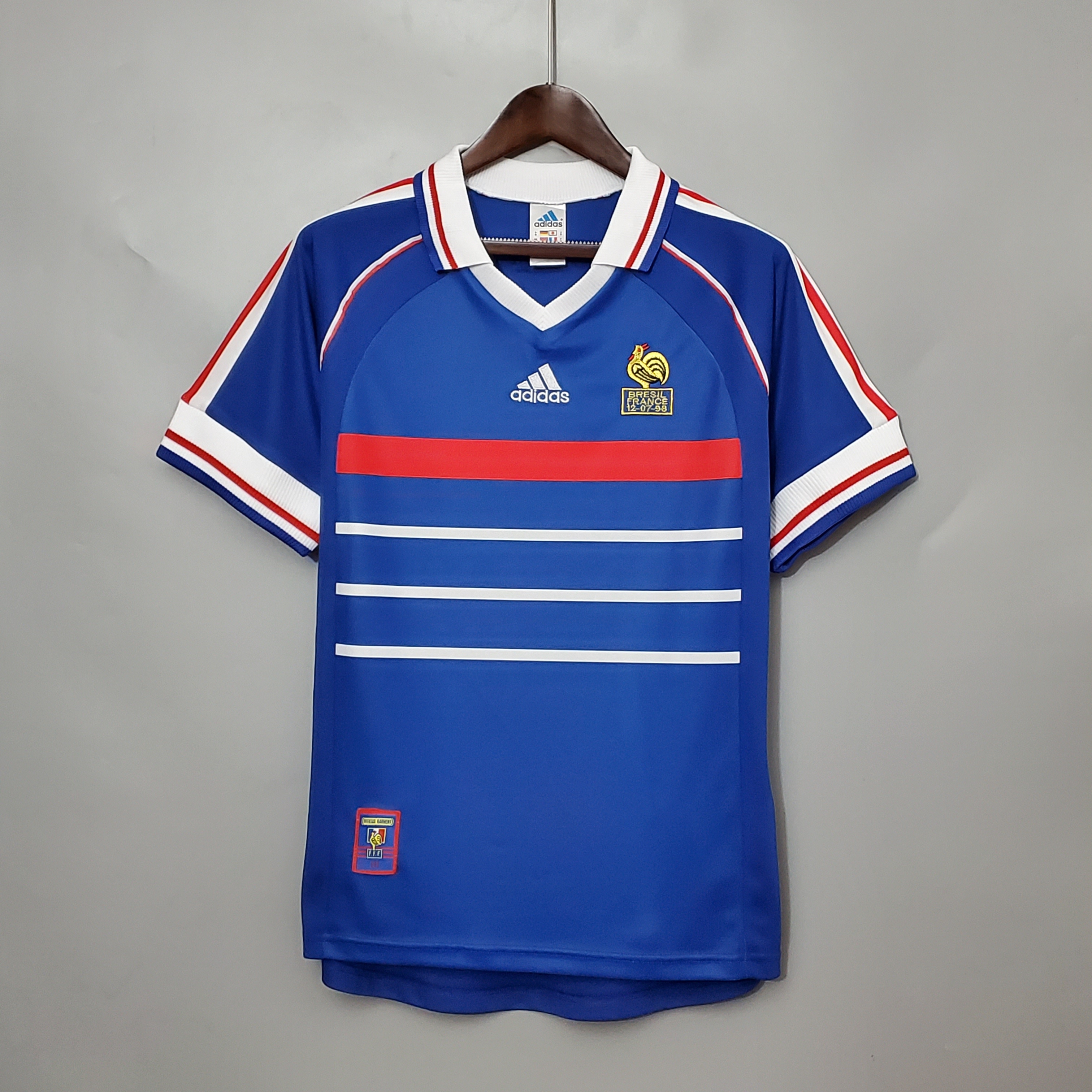 France Home 1998 Retro Jersey