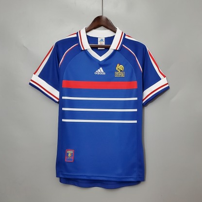 France Home 1998 Retro Jersey