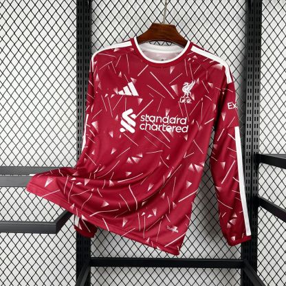 2026-27 Liverpool Home Long Sleeve Jersey