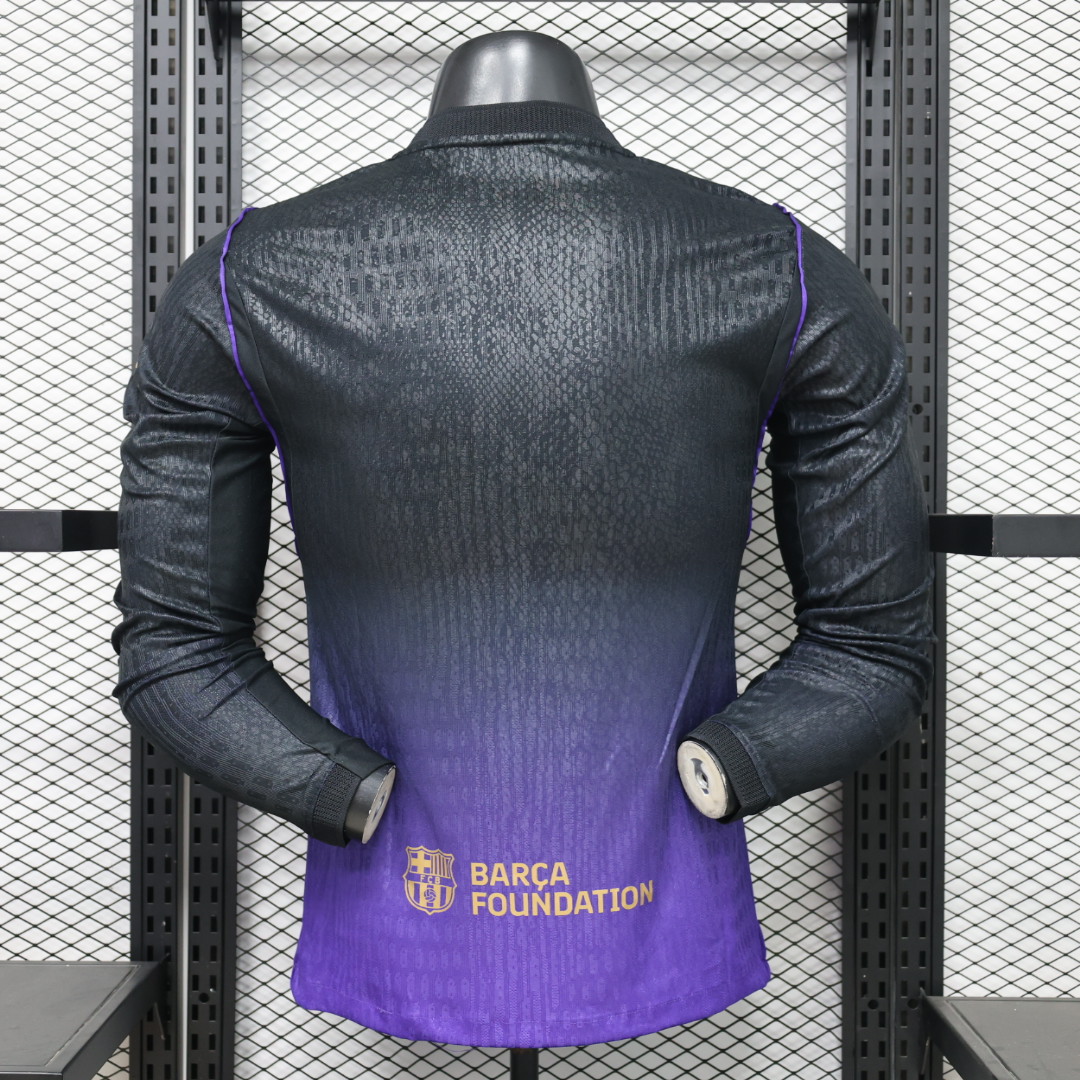 2026-27 Barcelona Away Long Sleeve Jersey