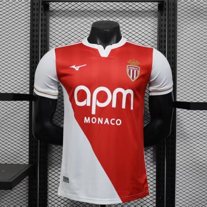 25-26 AS Monaco Home Jersey