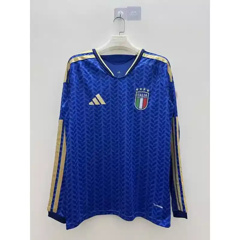 2026 World Cup Italy Home Long Sleeve Jersey