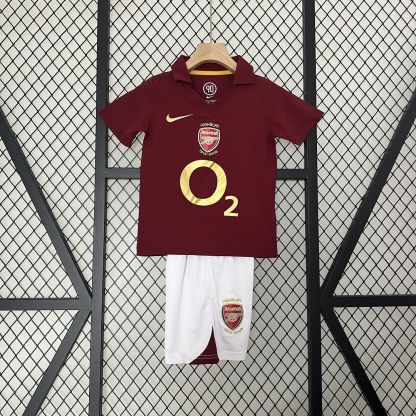 2005-06 Arsenal Home Retro Kids Jersey
