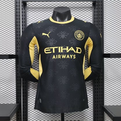 2026-27 Manchester City Away Long Sleeve Jersey