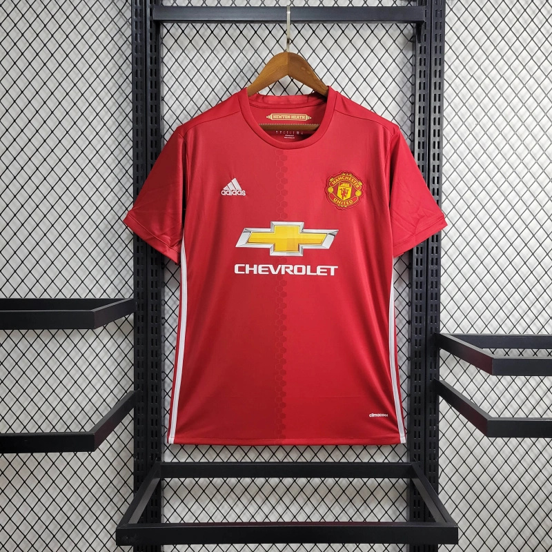 16/17 Retro Manchester United Home Jersey