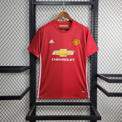16/17 Retro Manchester United Home Jersey