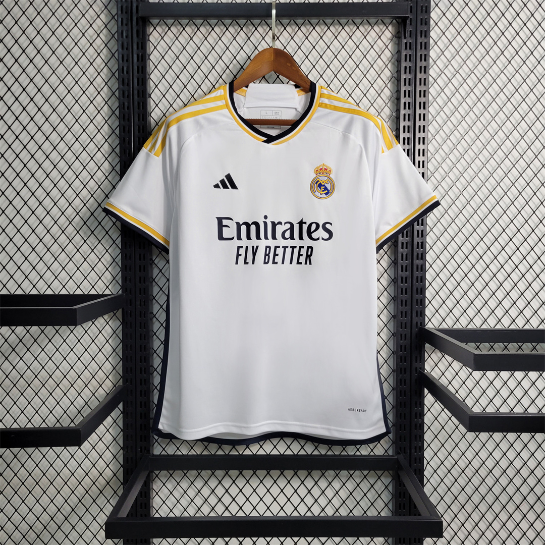 Real Madrid Home 23/24 Player and Fan Jersey