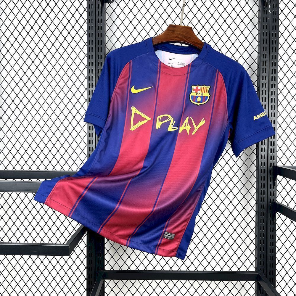 2025-26 Barcelona X Ed Sheeran El Clásico Home Jersey