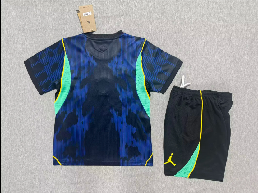 2026 World Cup Brazil Away Kids Jersey