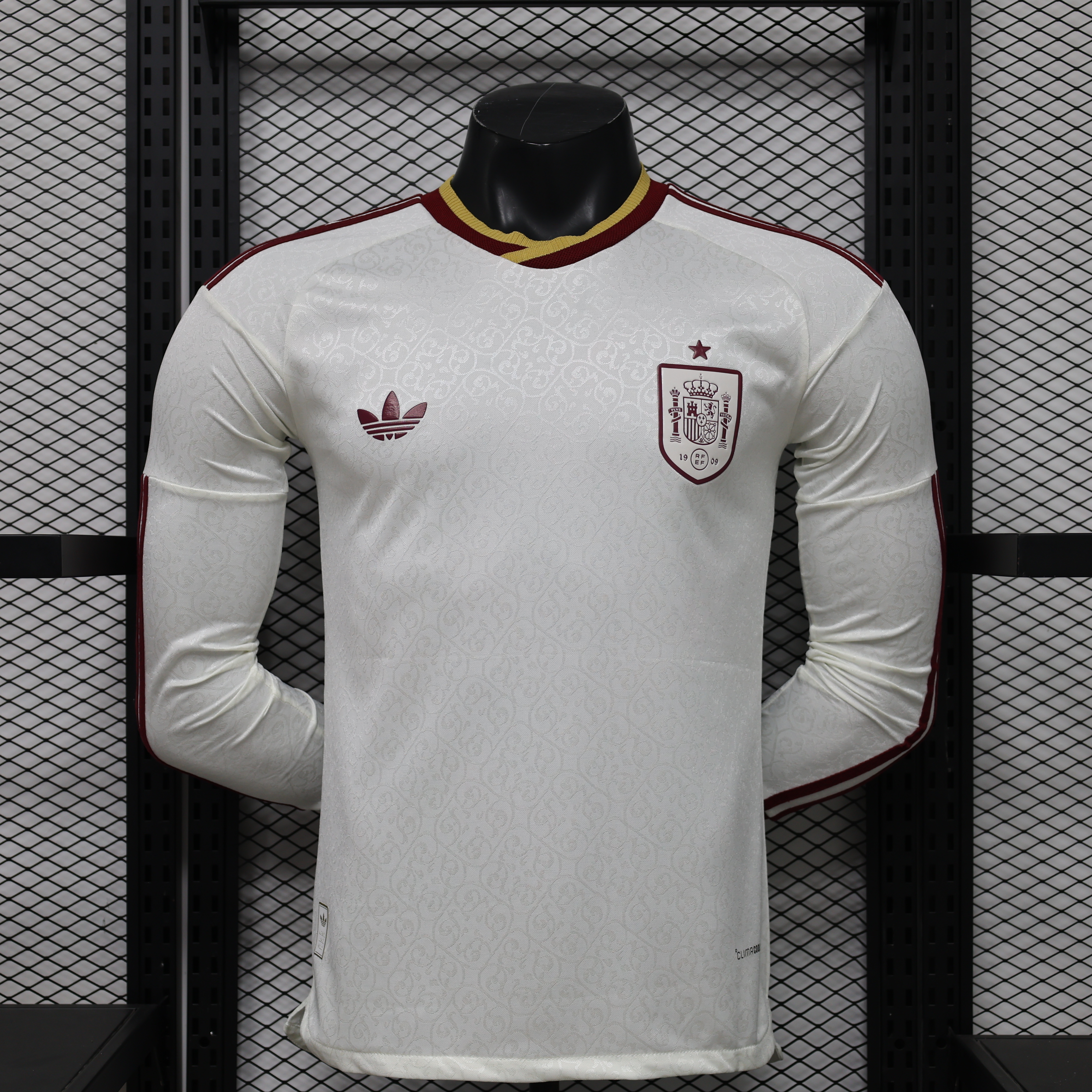 2026 World Cup Spain Away Long Sleeve Jersey