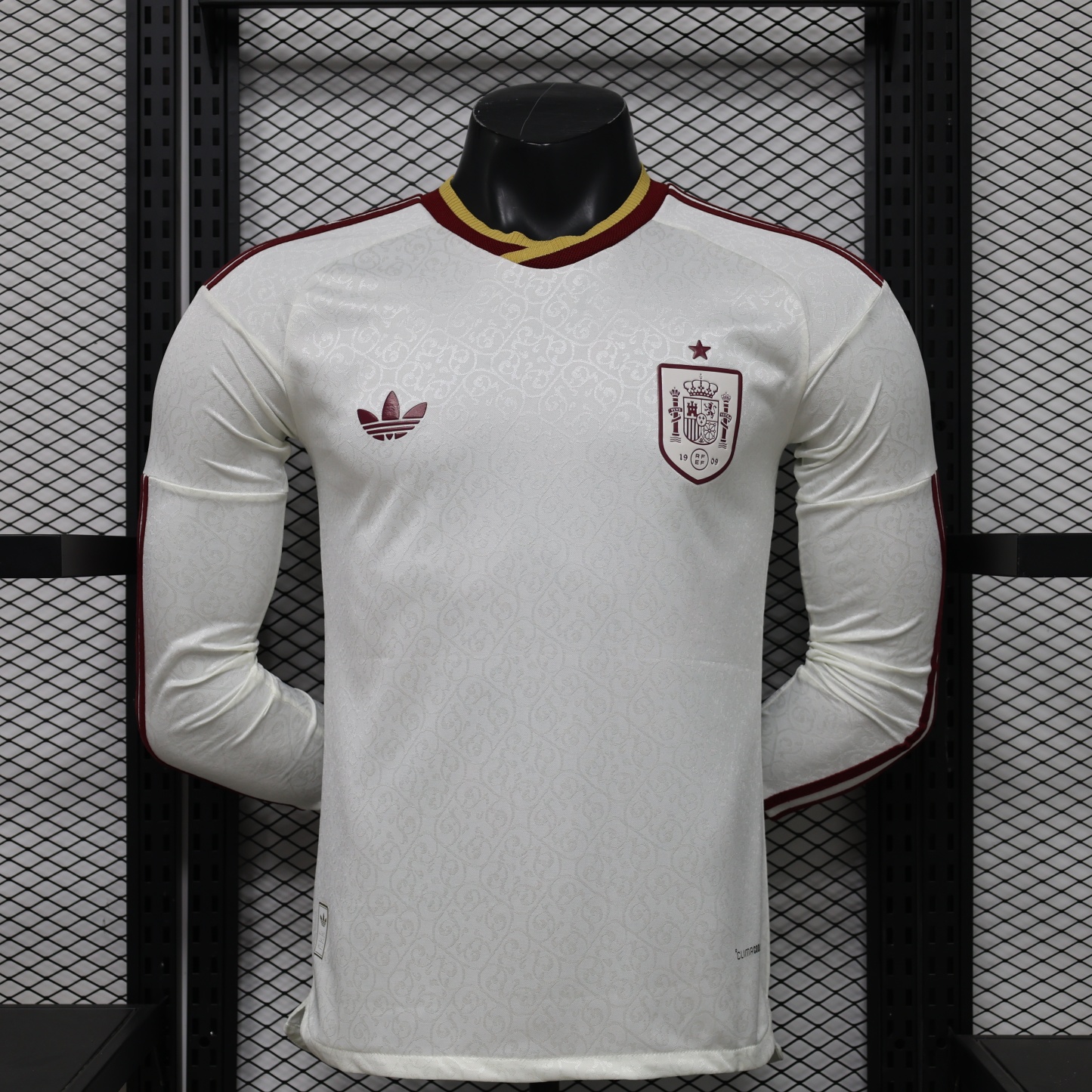 2026 World Cup Spain Away Long Sleeve Jersey
