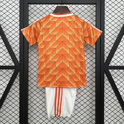 1998 Netherlands Home Retro Kids Jersey