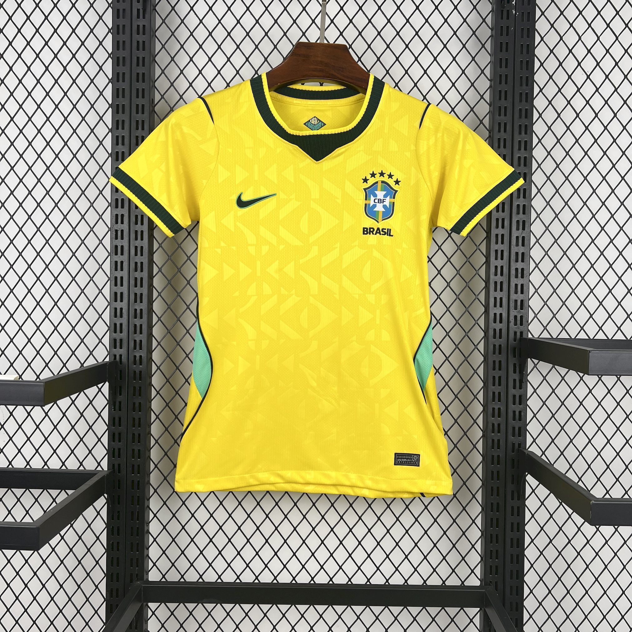 2026 World Cup Brazil Home Womens Jersey