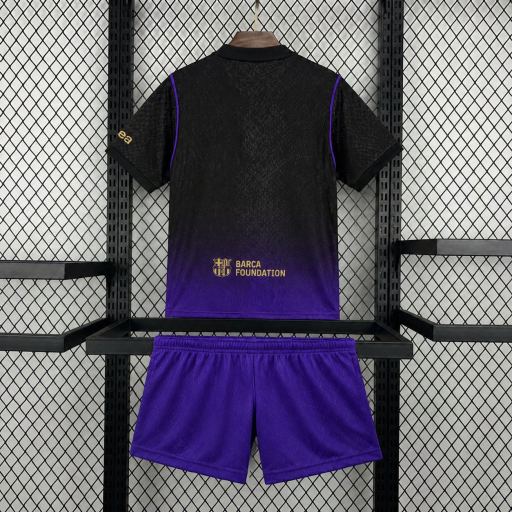 2026-27 Barcelona Away Kids Jersey