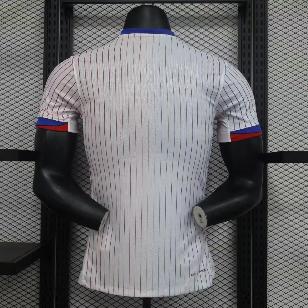 France 2024 Euro Away Player And Fan Version Man Jersey