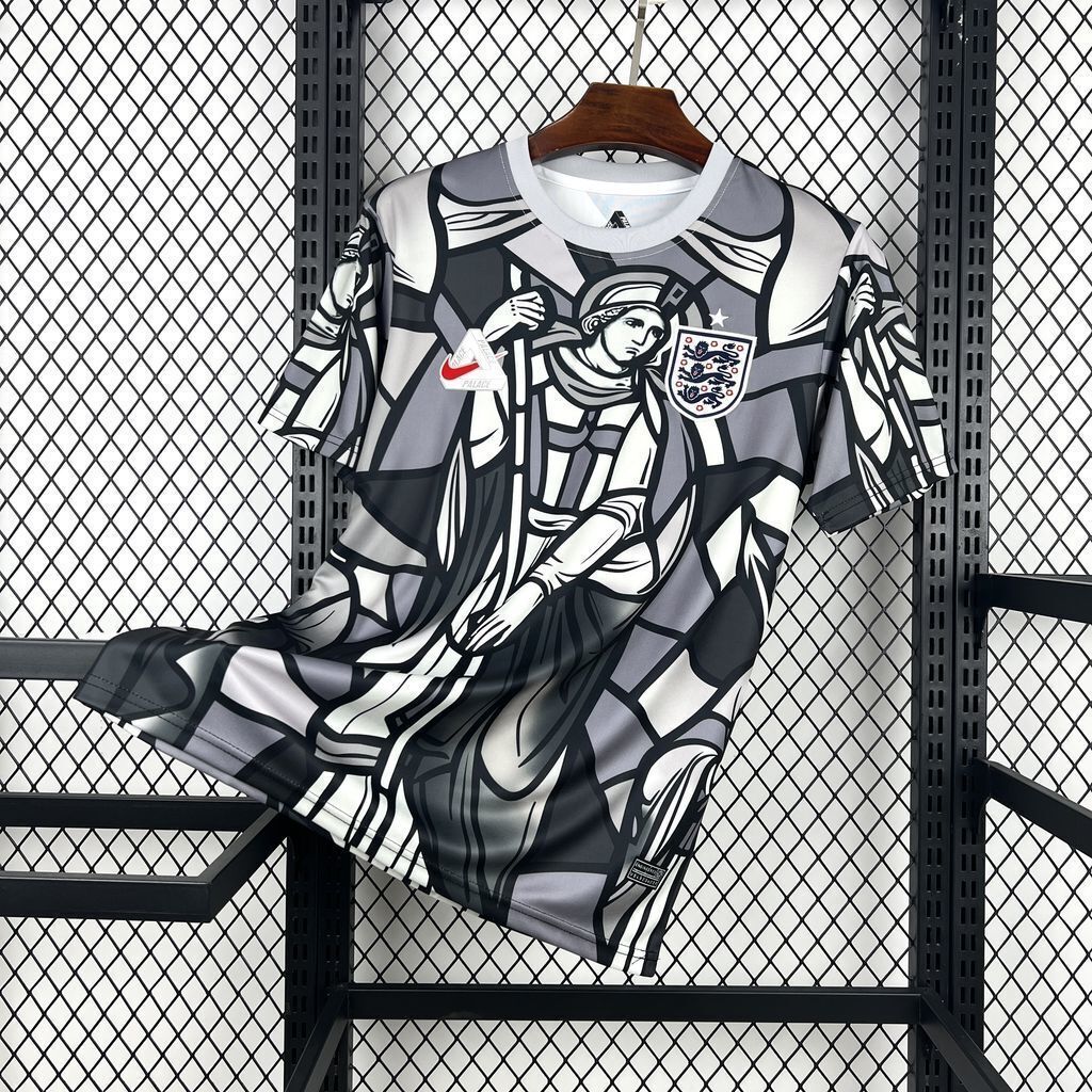 2026 England X Palace Pre-Match Gray Jersey