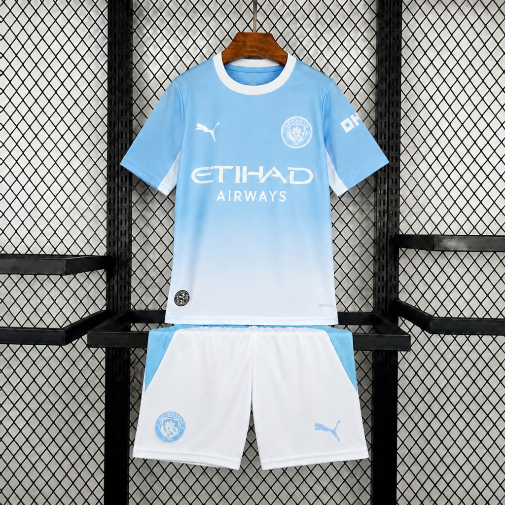 2026-27 Manchester City Home Kids Jersey