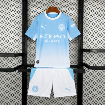 2026-27 Manchester City Home Kids Jersey