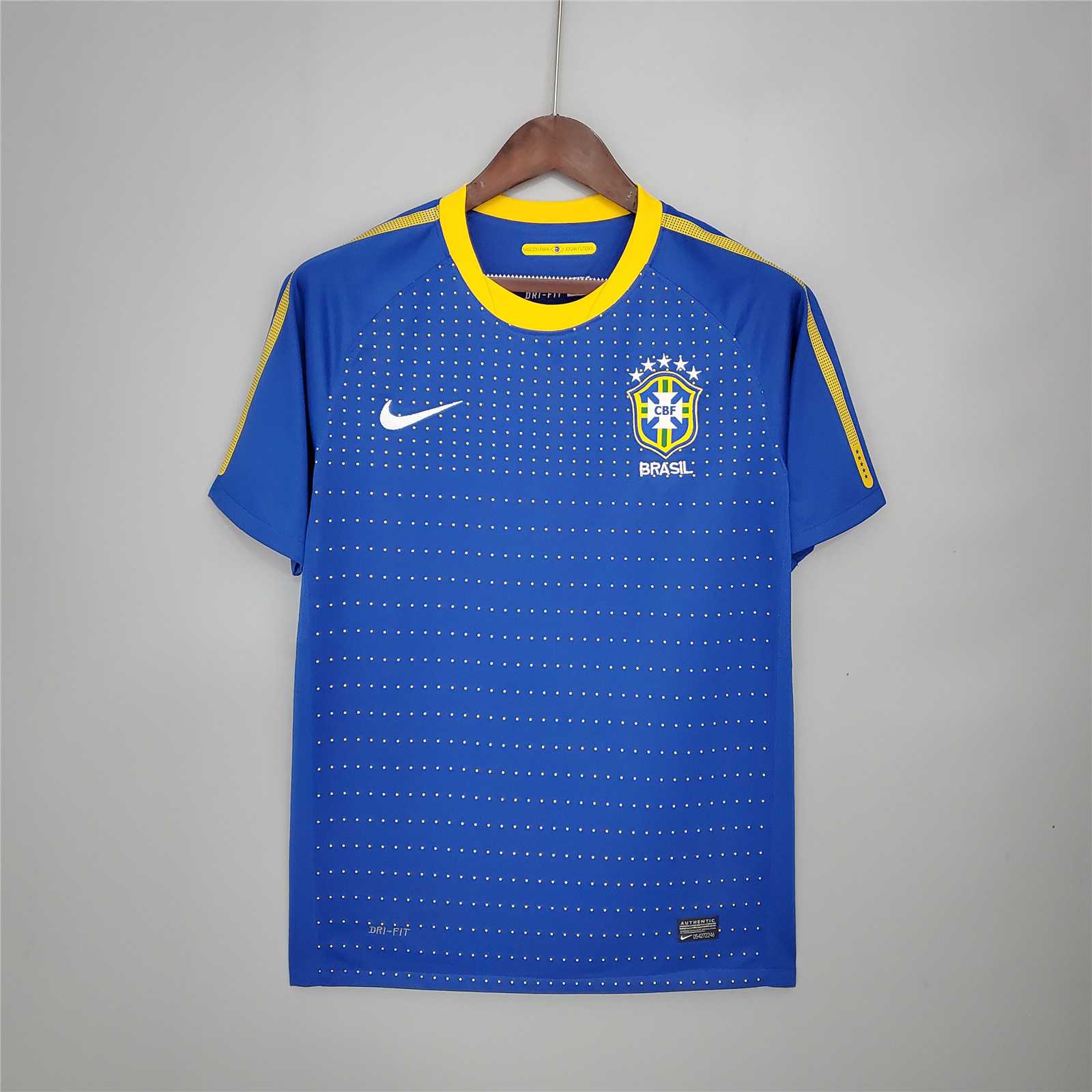 2010 Brazil Away Retro Jersey