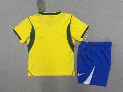 2026 World Cup Brazil Home Kids Jersey