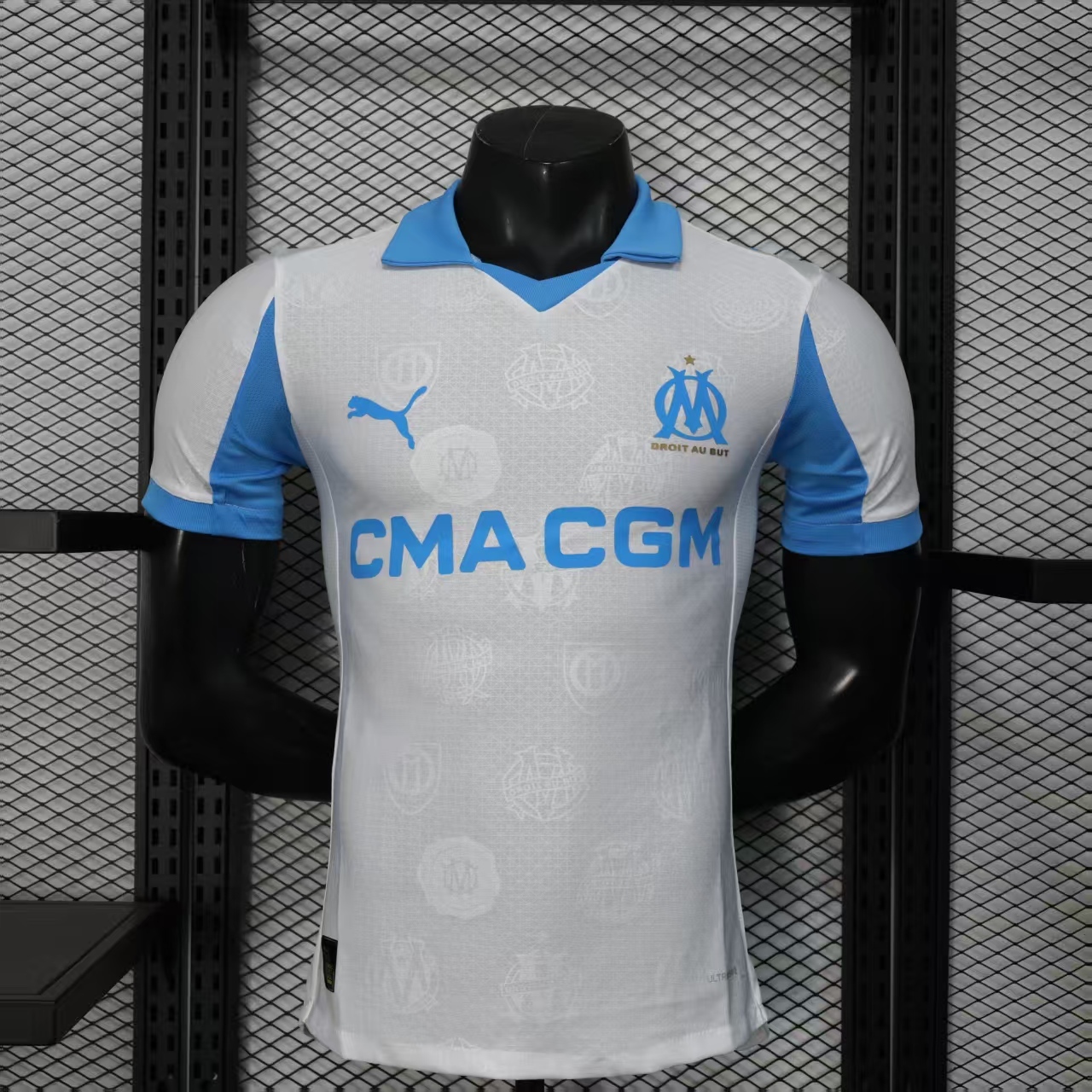 25-26 Olympique Marseille Home Jersey