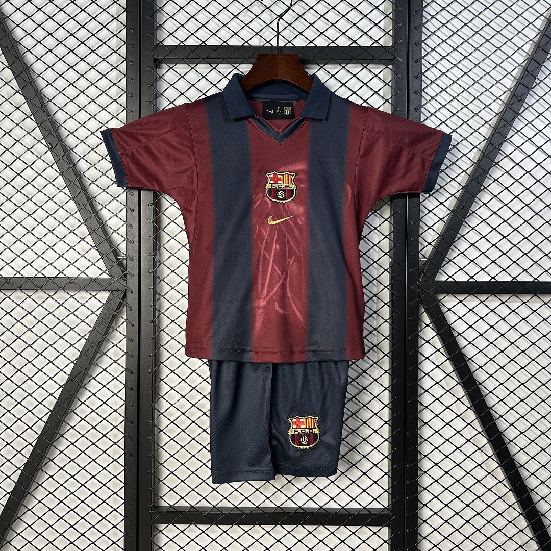 25-26 Barcelona X Travis Scott Retro Limited Edition Kids Jersey
