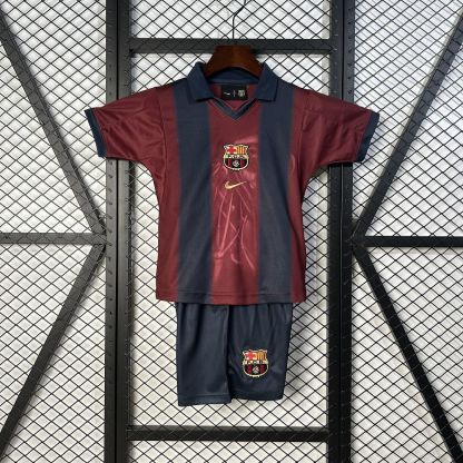 25-26 Barcelona X Travis Scott Retro Limited Edition Kids Jersey