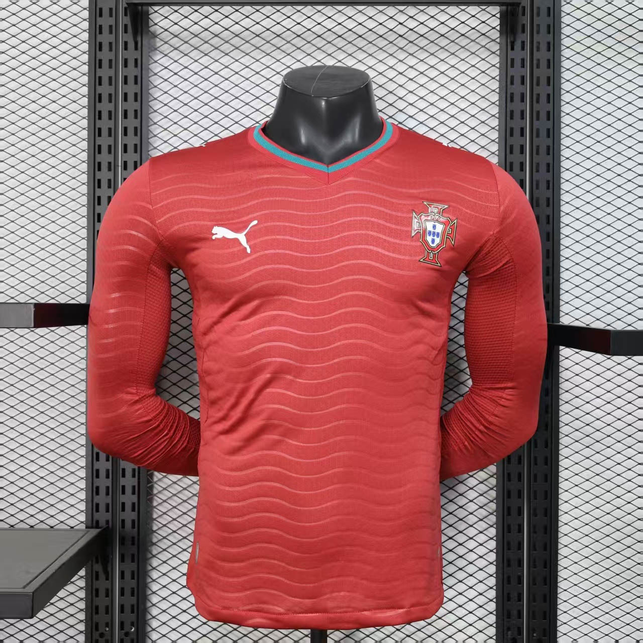 2026 World Cup Portugal Home Long Sleeve Jersey