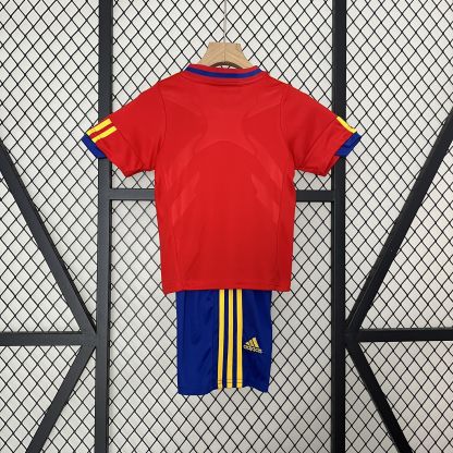 2010 Spain Home Retro Kids Jersey