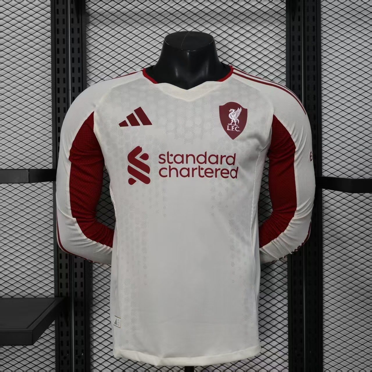 2025-26 Liverpool Away Long Sleeve Jersey