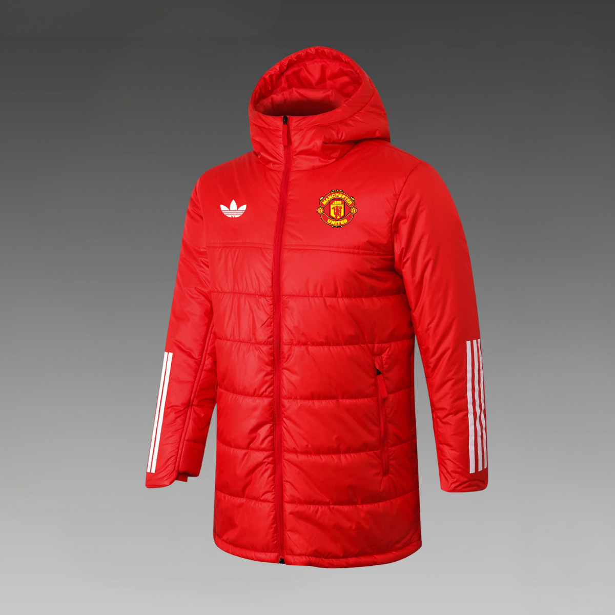 Manchester United Red Puffer Jacket