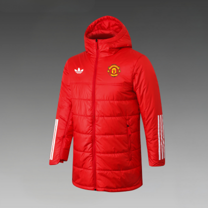 Manchester United Red Puffer Jacket