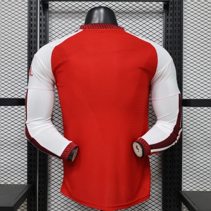 2026-27 Arsenal Home Long Sleeve Jersey