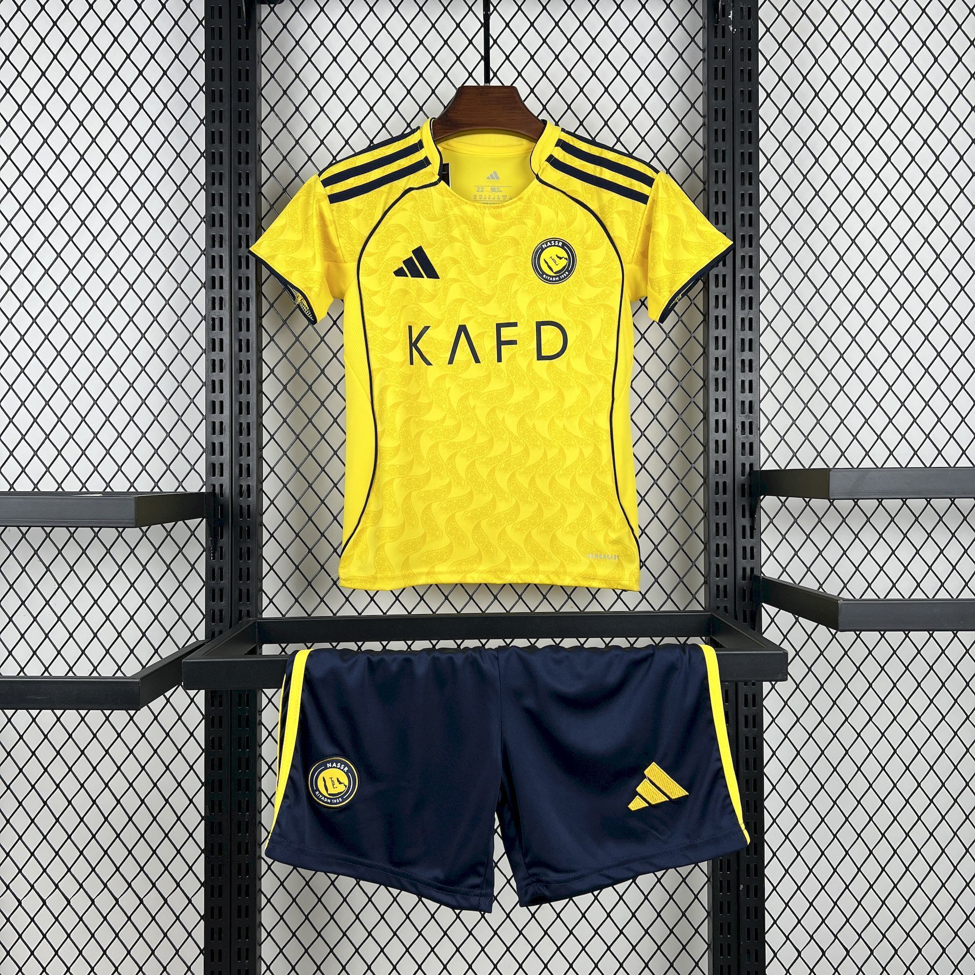 2025-26 Al Nassr Home Kids Jersey
