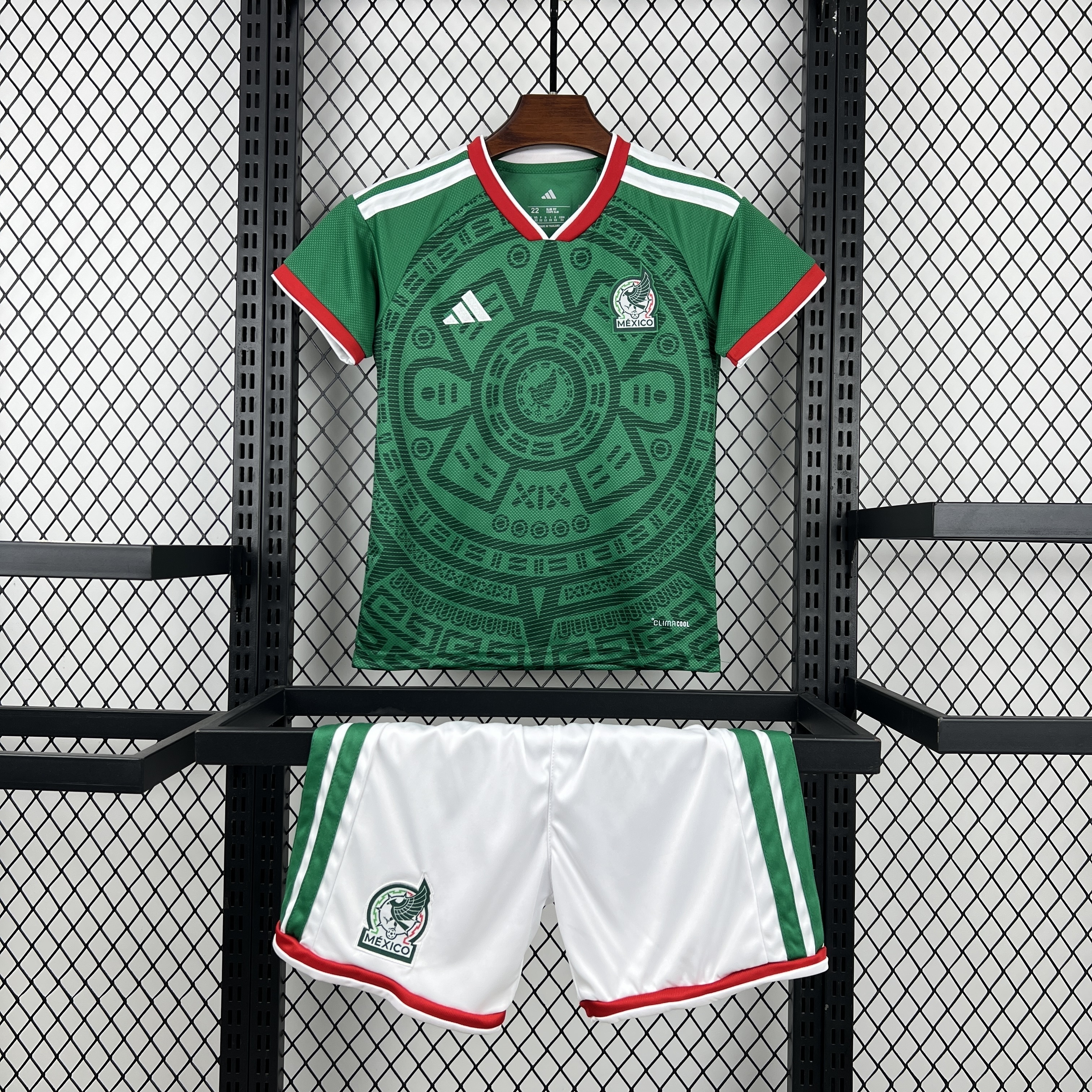 2026 World Cup Mexico Home Kids Jersey
