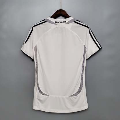 06/07 Real madrid home white Retro Jersey